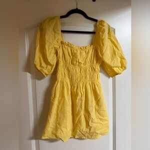Yellow dress